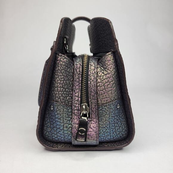 COACH Mercer Satchel 24 in Hologram Leather Buffalo Limited Edition - Picture 7 of 16